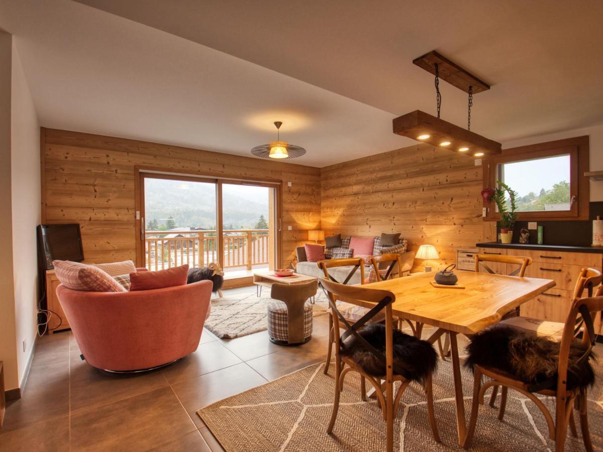 Appartement Familial Neuf Pres Du Village, 3 Chambres, Balcon Sud, Parking, Proche Ski-Bus, Samoens - Fr-1-642-80 Buitenkant foto